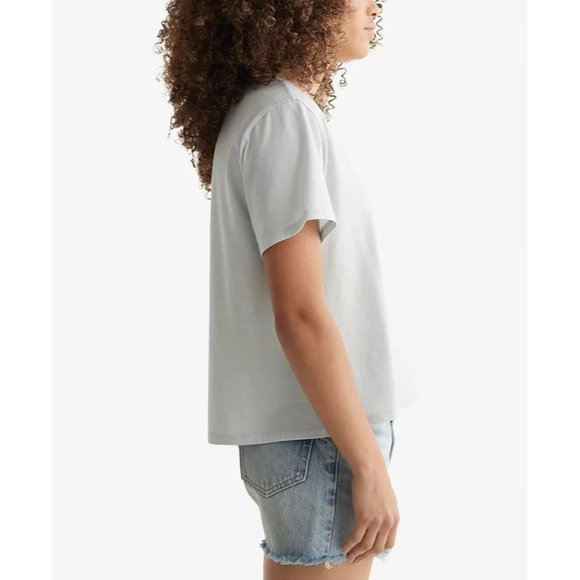 LUCKY BRAND Floral Embroidery Let's Get Growing Graphic Cotton Tee - XL - Picture 2 of 3